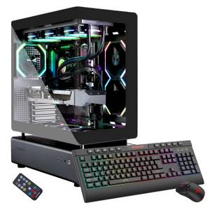 GameMax N80 BK 7411 Gaming-PC (AMD Ryzen 7 9800X3D, RTX 5090, 64 GB RAM, 2000 GB SSD, Wasserkühlung, Windows 11, DDR5 RAM, Gen4 SSD) 