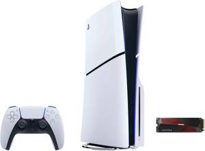 Otto Disk Edition (Slim) + Samsung 990 PRO Heatsink interne SSD mit 2TB 1TB, PlayStation®5 