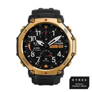 Amazfit T-Rex 3 Pro Black Gold Smartwatch HYROX-Modus 