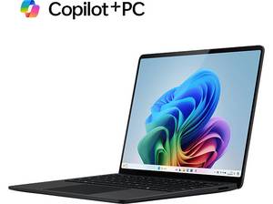  MICROSOFT Surface Laptop, Copilot+ PC, 7. Edition, Notebook, mit 13,8 Zoll Display Touchscreen, Qualcomm Snapdragon X Plus, 16 GB RAM, 512 SSD, Adreno™ Onboard Graphics, Graphit, Windows 11 Home (64 Bit) 