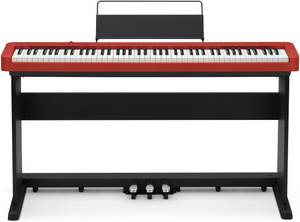 Casio Digitalpiano CDP-S160RD, (Set), mit Stativ und Pedaleinheit 