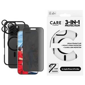 Panzerglass CARE by ® Flagship 3-in-1 Privacy Set iPhone 16 Pro Max 