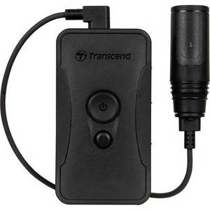 Transcend DrivePro Body 60 Bodycam Full-HD, Interner Speicher, Spritzwassergeschützt, Staubgeschützt, WLAN Action-Kamera