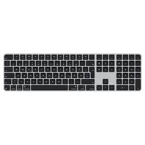 Apple Magic Keyboard mit Touch ID und Ziffernblock Schwarz MXK83D/A 