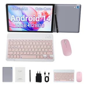 BUFO Tablet 10.1 Zoll 10GB RAM 128GB ROM 1TB TF Octa-Core 1280x800 IPS HD Tablet (10