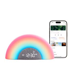 Momcozy Elektrische Milchpumpe Rainbow White Noise Machine, 1-tlg. 