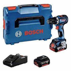 Bosch Professional GSR 18V-90 C 06019K6004 Akku-Bohrschrauber 18 V 4.0 Ah Li-Ion inkl. 2. Akku, inkl. Ladegerät, inkl. Koffer 