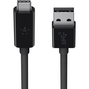 Belkin USB-Kabel USB 3.2 Gen1 (USB 3.0 / USB 3.1 Gen1) USB-A Stecker, USB-C™ Stecker 91.00cm Schwa 