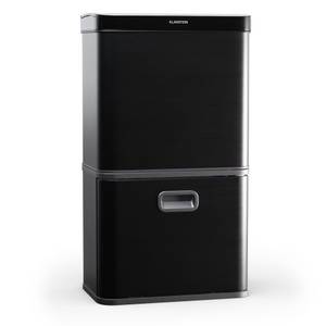 Klarstein Mülleimer Touchless sensor bin, Sensor Trash Bin Garbage Müll Geräuschlos 3 Fächer 60 L 
