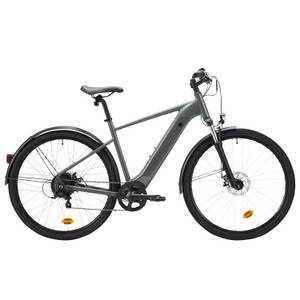 Rockrider Gebraucht - E-Bike Trekking SUV 28 Zoll E-ACTV 100 HF anthrazitgrau  - GUT 
