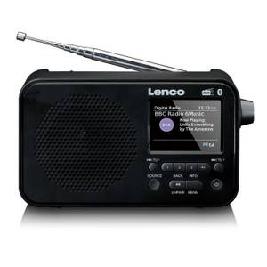 Lenco A005051  PDR-036 DAB+ FM Radio mit Bluetooth Tragbaresradio 