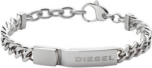 Diesel Edelstahlarmband Stacked, DX0966040 