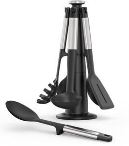 Joseph Joseph Kochbesteck-Set Elevate Silicone/Steel Carousel (Set, 6-tlg), BPA-frei 