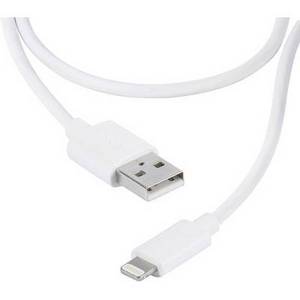 Vivanco USB-Kabel USB 2.0 USB-A Stecker, Apple Lightning Stecker 2.00m Weiß 