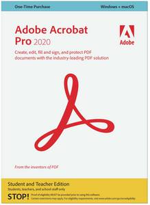 Adobe Acrobat Pro 2020 (EDU) (PKC) PDF-Editor