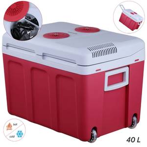 Arebos Elektrische Kühlbox 40L, Mobil Kühlschrank ECO Modus, Kühlen & Warmhalten 