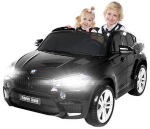 Actionbikes Motors Kinder Elektroauto BMW X6M F16 XXL Lizenziert schwarz 