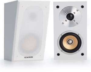 Auna Linie 501 Atmos SAT White Regallautsprecher