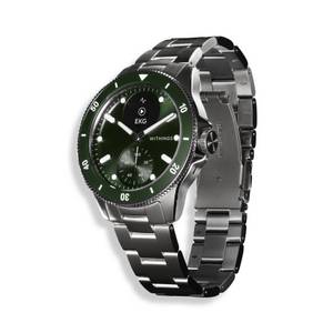 Withings ScanWatch Nova Smartwatch (1,6 cm/0,63 Zoll, Proprietär), EKG, Körpertemperaturmessung, Taucheruhr Design, 10 ATM 