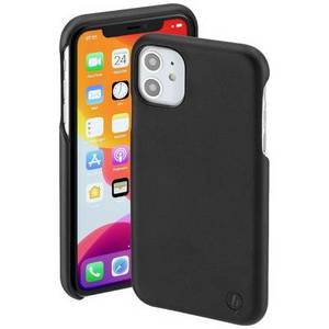 Hama Finest Sense Cover Apple iPhone 11 Schwarz Induktives Laden Handyhülle