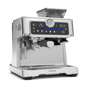 Klarstein Filterkaffeemaschine, 2.3l Kaffeekanne, Portafilter, Elektrisch 20 Bar Espressomaschine Kaffemaschine Milchaufschäumer 
