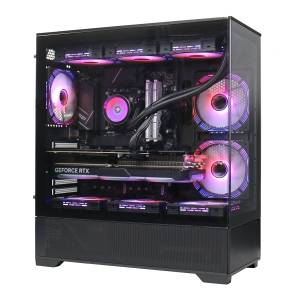 Hyrican Vista AW 7406 Gaming PC AMD Ryzen 7 7800X3D, AIO Wasserkühlung 360mm, 32GB DDR5 RAM, 2TB M.2 SSD, NVidia GeForce 5080 (16GB GDDR7), Wi-Fi 7, W 