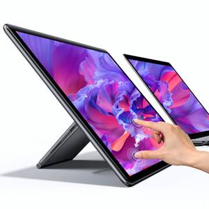 UPERFECT Tragbares 15,6-Zoll-Touchscreen-Display mit 100 % sRBG Portabler Monitor (39,62 cm/15,6 