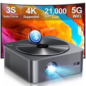 Ultimea »U0320« Beamer (12000:1, 1920x1080 px, Projektor 5G WiFi Bluetooth Native 1080P) 