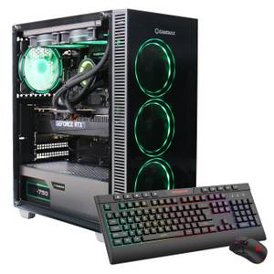 GameMax Draco XD 7450 Gaming-PC (AMD 9700X, GeForce RTX™ 5070 Ti, 32 GB RAM, 1000 GB SSD, Wasserkühlung, DDR5 RAM, Windows 11) 