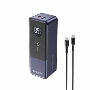 poweradd pro 24000mAh 65W Powerbank, Schnellladefunktion 