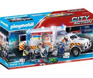 Playmobil City Action - Rettungs-Fahrzeug: US Ambulance (70936) Playmobil-Fahrzeug