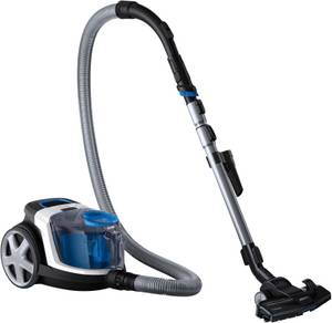 Philips Bodenstaubsauger FC9332/09, 900 W, beutellos, mit 1,5 l Fassungsvermögen und Tri-Active-Düse 