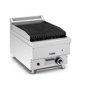 Royal Catering Gasgrill Lavastein-Grill - Erdgas - 7200 W - 50 x 27 cm - 0 -...