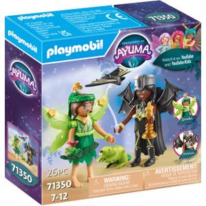 Playmobil 71350 Ayuma Forest Fairy & Bat Fairy mit Seelentieren, Konstruktionsspielzeug 