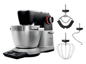  BOSCH MUMS8ZS00 Küchenmaschine Pearl Silver (Rührschüsselkapazität: 6 l, 1800 Watt) 