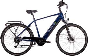 Saxonette E-Bike Deluxe Sport Man, 9 Gang, Shimano, Alivio, Mittelmotor 250 W 