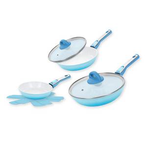 Genius Pfannen-Set Cerafit Revolution Keramik-Pfannenset 7-teilig, 