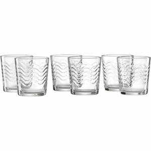 Ritzenhoff & Breker Whiskyglas Wave 6er Set 250 ml, Glas 