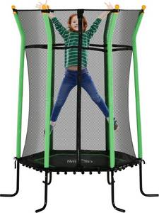 Homcom Kindertrampolin (342-007V02GN) grün Gartentrampolin