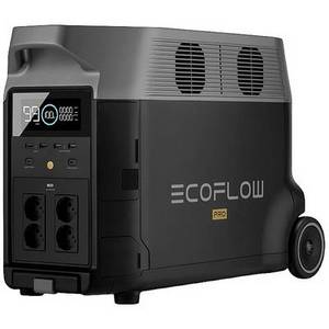 EcoFlow Delta Pro Powerstation Li-Ion Schwarz 