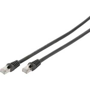 Digitus RJ45 DB-160144-020-S Netzwerkkabel, Patchkabel CAT 6 S/FTP 2.00m Schwarz Halogenfrei, verdri 