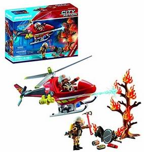 Playmobil City Action - Feuerwehr-Hubschrauber (71195) Playmobil-Hubschrauber