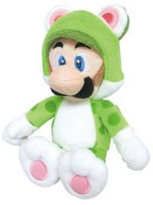  Nintendo Plüschfigur - Luigi Katze (25cm) 