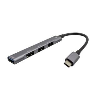 I-tec USB-C Metal HUB 1x USB 3.0 3x USB 2.0, ohne Netzteil 