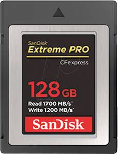 Sandisk Extreme Pro CF Express Type 2 128GB