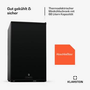 Klarstein Table Top Kühlschrank HEA-Matterhorn-bl 10045292, 74 cm hoch, 43 cm breit, Bier Hausbar Getränkekühlschrank Hotel Mini Fridge 