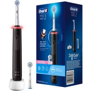 Braun Oral-B Pro 3 3000 Sensitive Clean, Elektrische Zahnbürste 