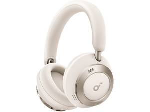  SOUNDCORE BY ANKER Space One Pro, Over-ear Kopfhörer Bluetooth Cream White 