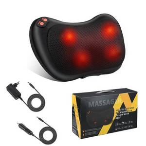 Popolic Nacken-Massagegerät Nacken massagegerät,Massagekissen mit Wärmefunktion 