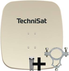 Technisat SATMAN 65 Plus Satelliten-Reflektor inkl. LNB-Halteschelle beige 